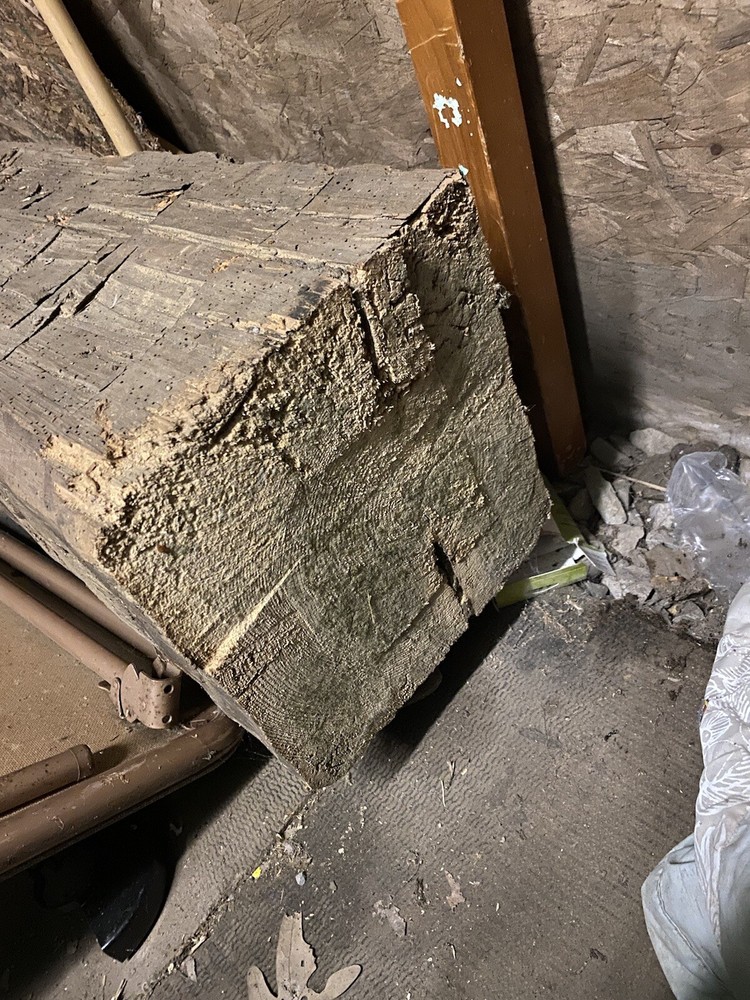 Hand Hewn Beams- Wormy Chestnut