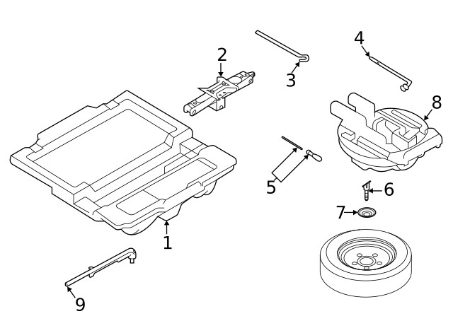 Genuine Subaru Spacer 97035AN00A