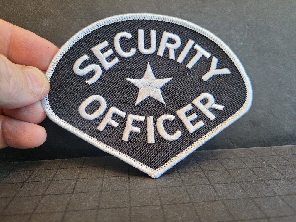 Security Officer Patch - Silver