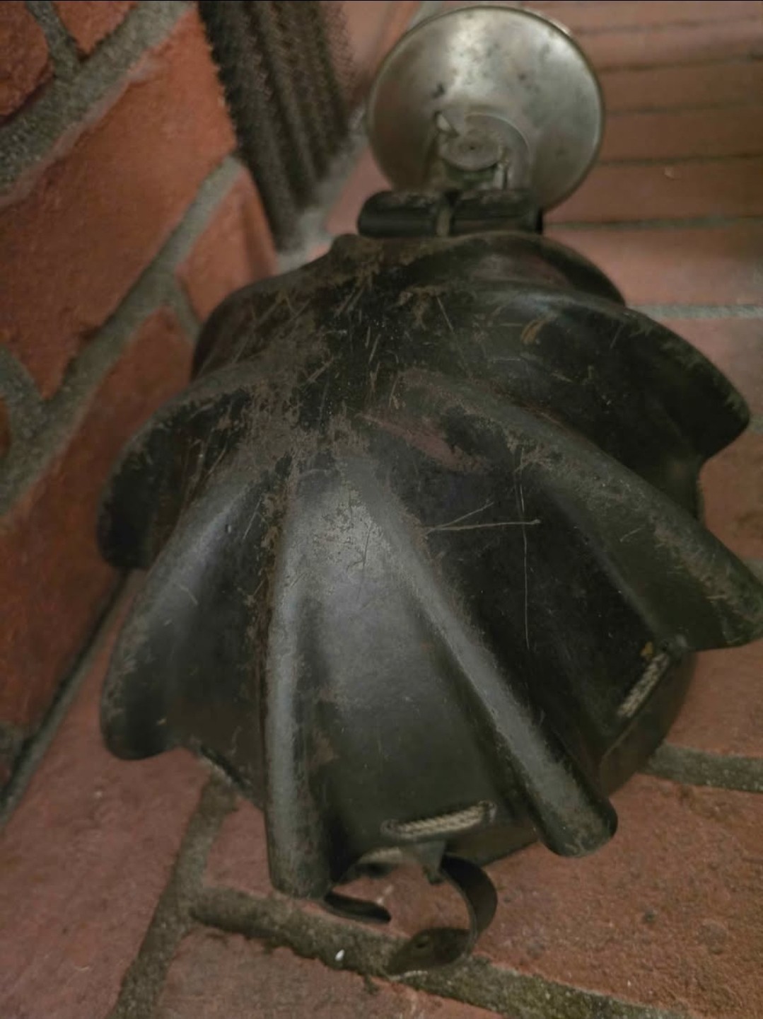 1920s-1930s Antique Historic Child-Labor Coal Miner's helmet! VERY RARE!!!!!!