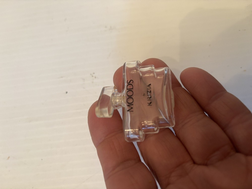 Moods by Krizia EAU - small Tiny Women's Perfume Bottle Empty Display
