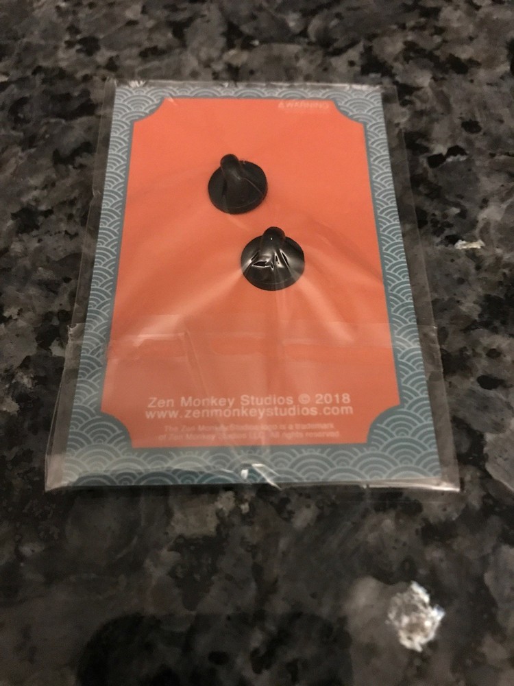 RARE ZEN MONKEY LOGO PIN GIVEN OUT AT NYCC
