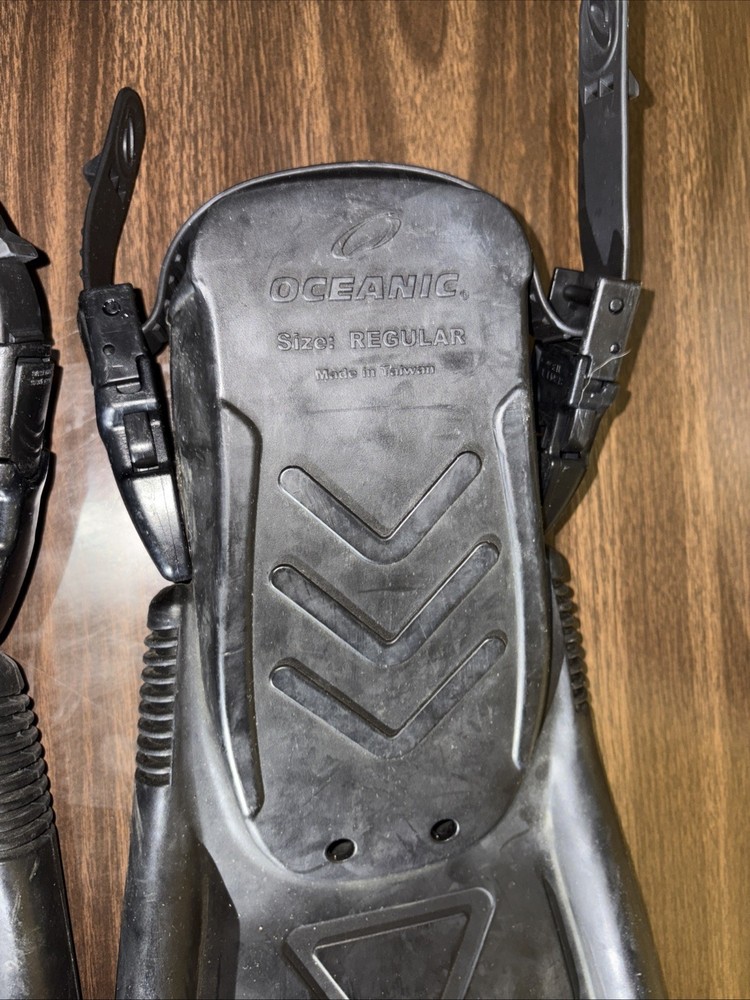 Oceanic Vortex V12 Split SCUBA Fins - Size Regular