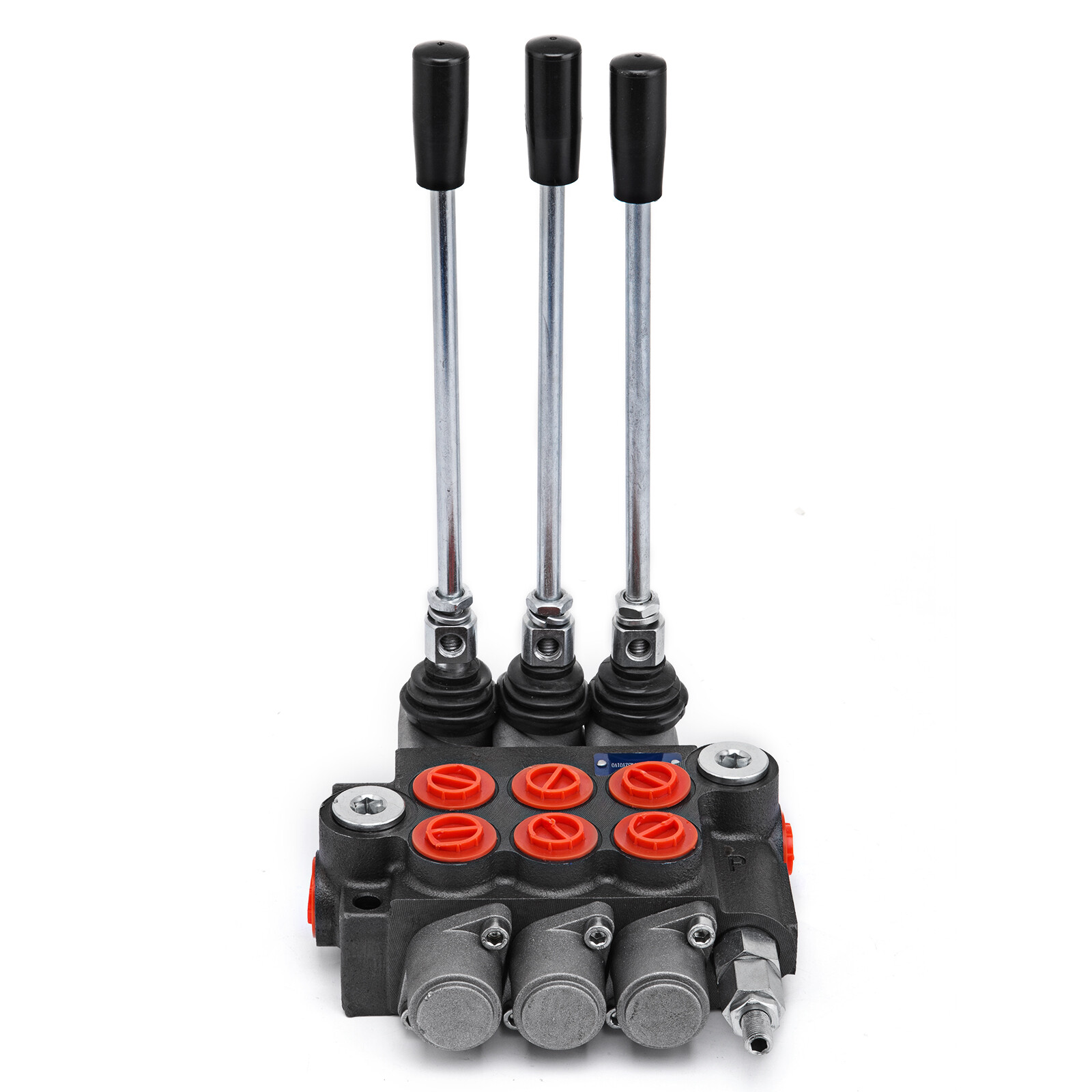 VEVOR 3 Spool Hydraulic Directional Control Valve 11GPM Double Acting Adjustable