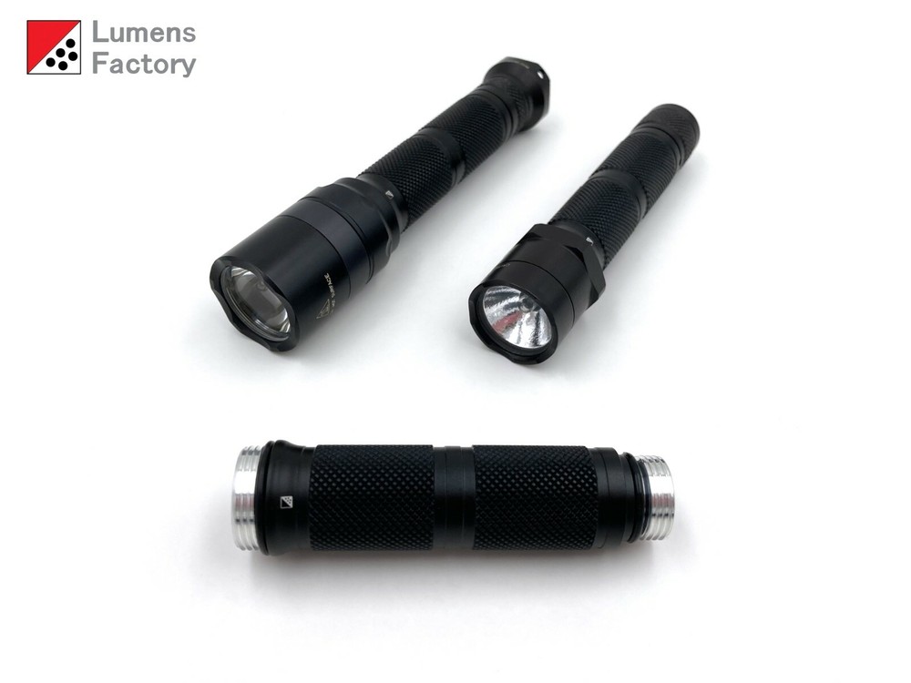 Classic E2, 2 Cell Body. Surefire E Series Compatible. E2 E2e E2L E2D. HA3 Black