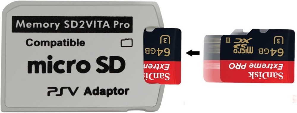 Ultimate Version SD2Vita 5.0 Memory Card Adapter, PS Vita PSVSD Micro SD Adap...