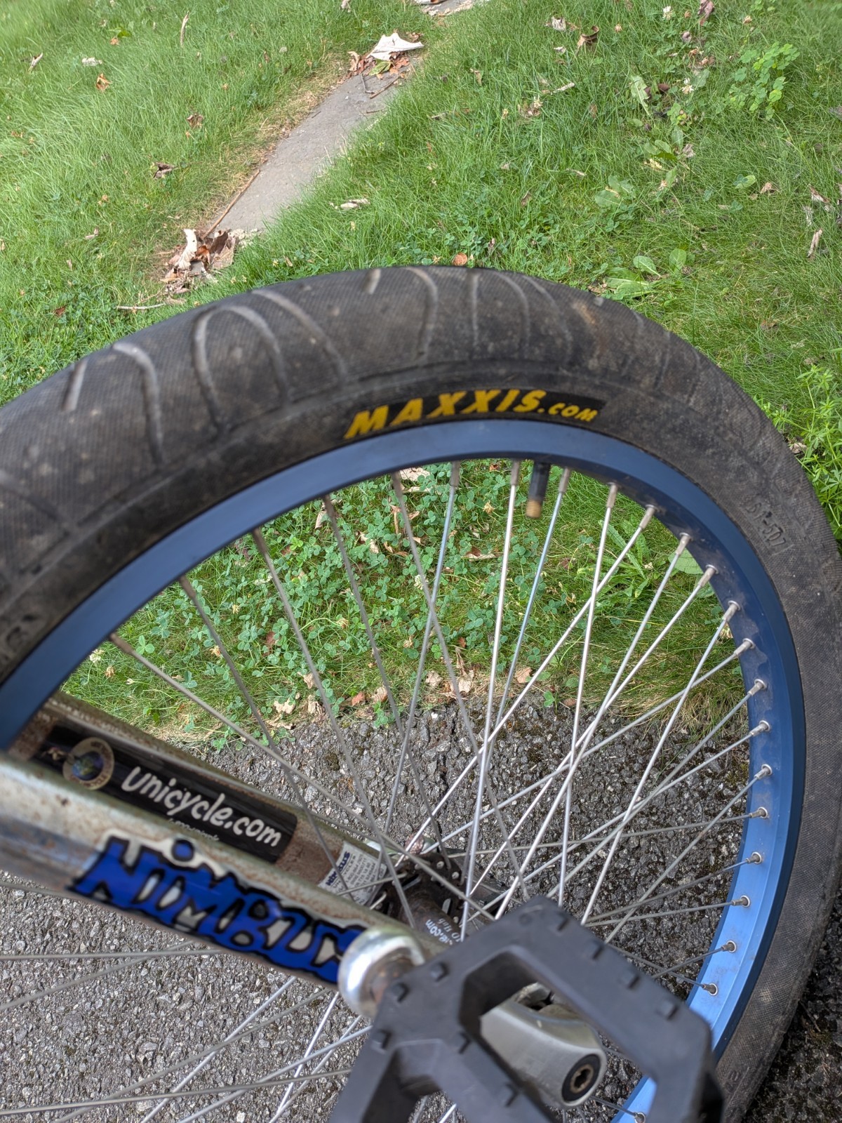 Vintage Nimbus Unicycle - Unicycle.com Mountain Uni Cycle