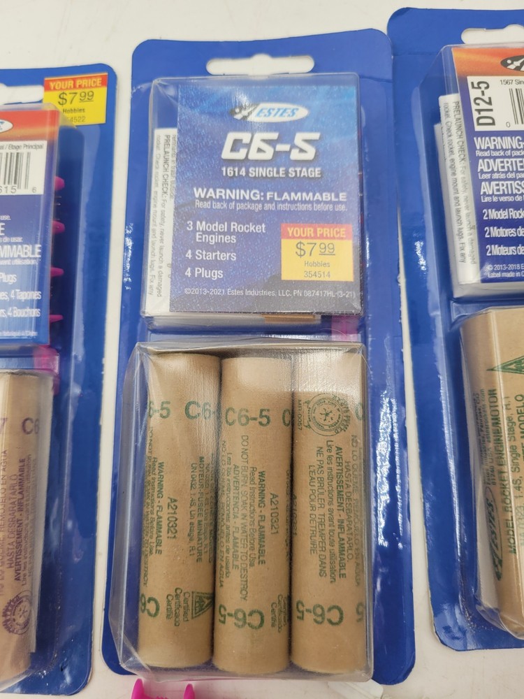 Estes Flying Model Rocket Kit Cadet EST 2021