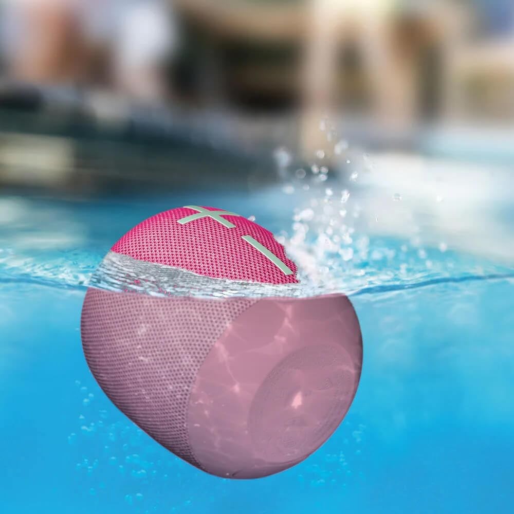 Ultimate Ears WONDERBOOM 4 Bluetooth Outdoor Speakers - Pink (New)