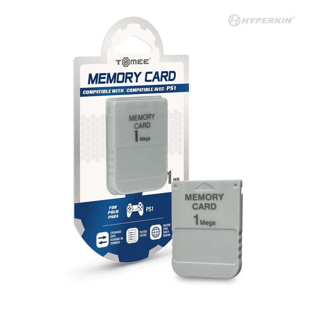 Hyperkin 1MB Memory Card for Sony PlayStation 1 PS1 – Brand New – Fast Shipping