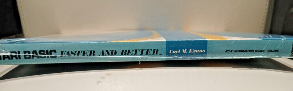 Atari Basic Faster & Better- Info Series Vol. 1 Carl M Evans; Atari MANUAL ONLY