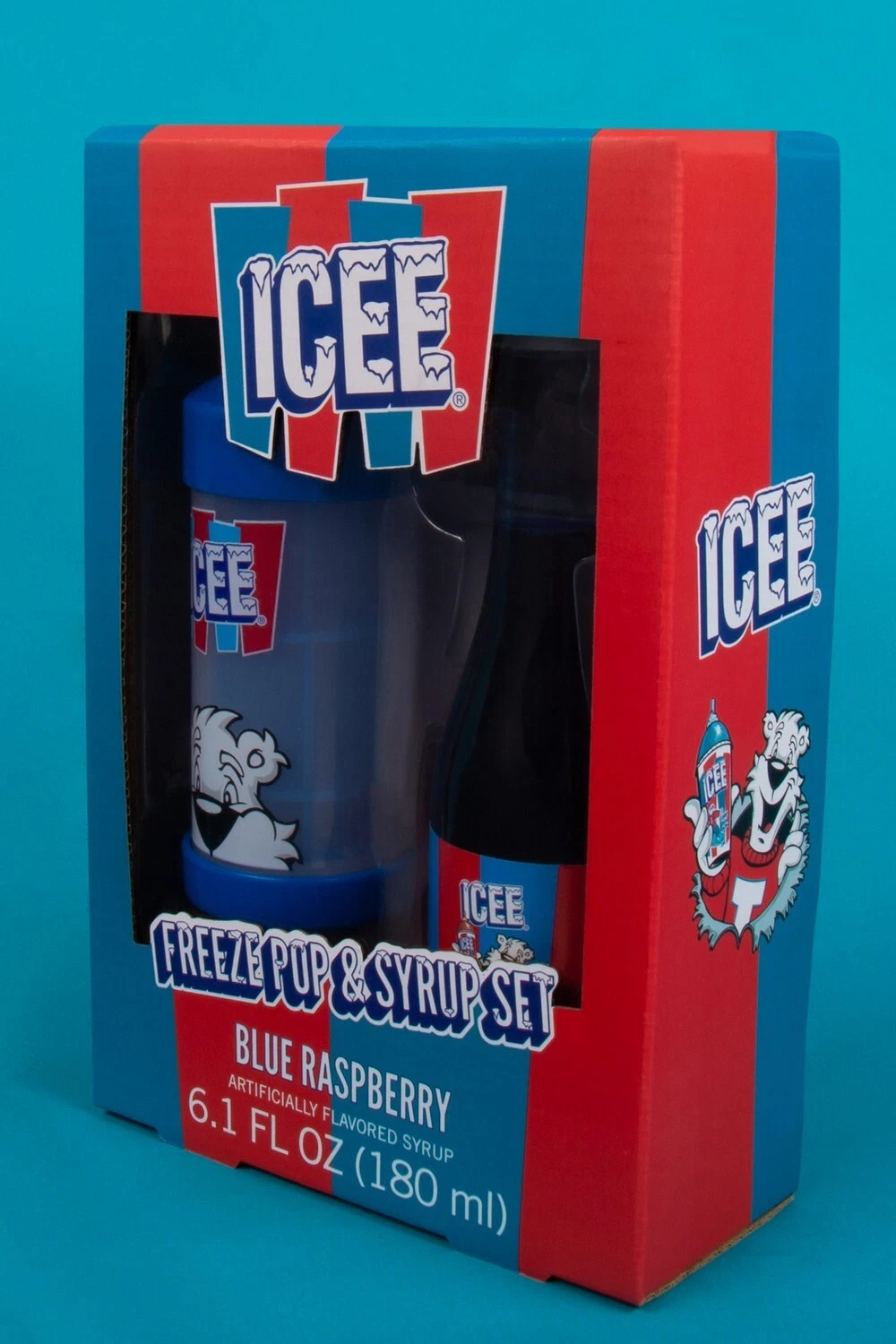 Fizz Creations ICEE Make Your Own Freeze Pop and Syrup New In Box