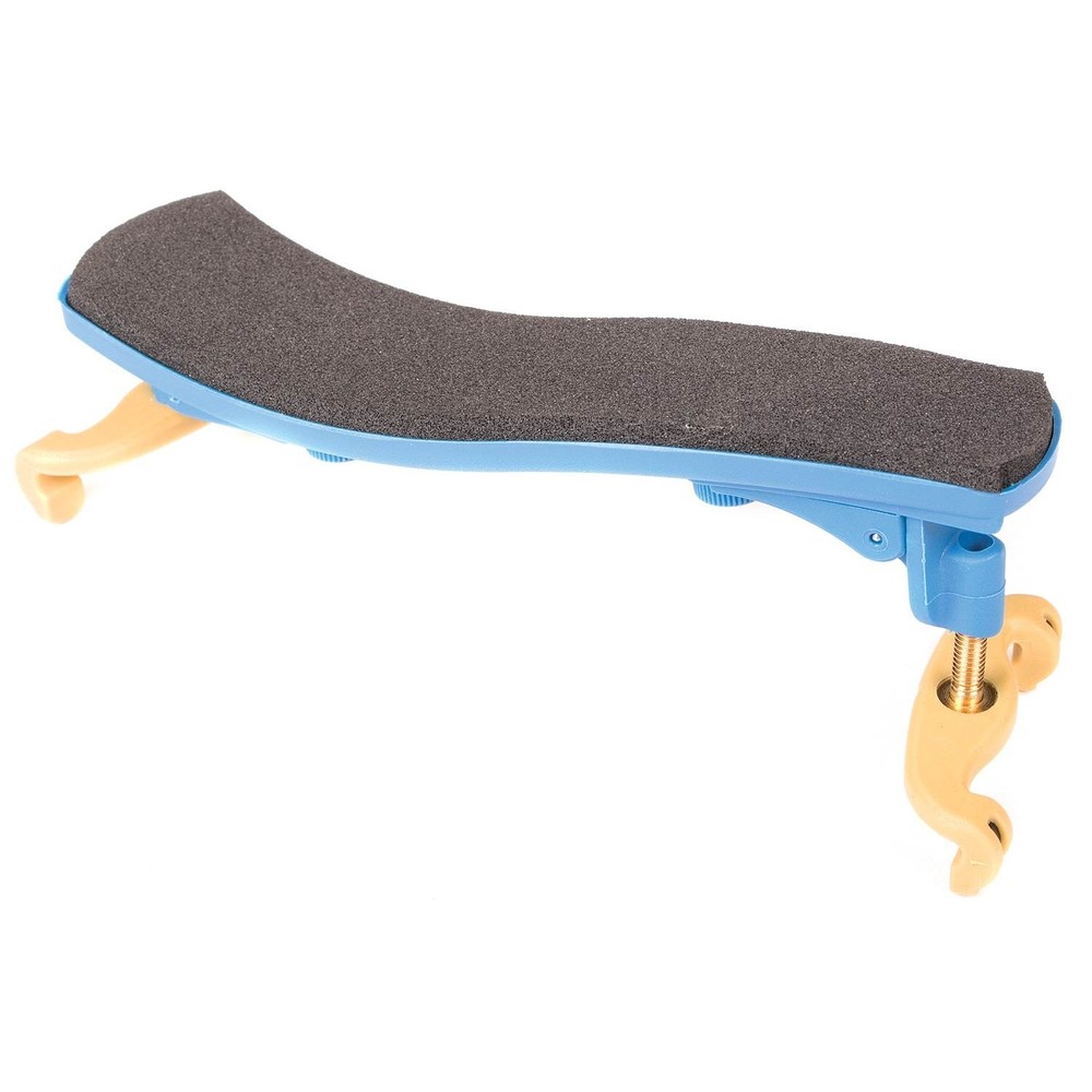 KUN Violin Shoulder Rest Collapsible Mini 1/4-1/16 Blue