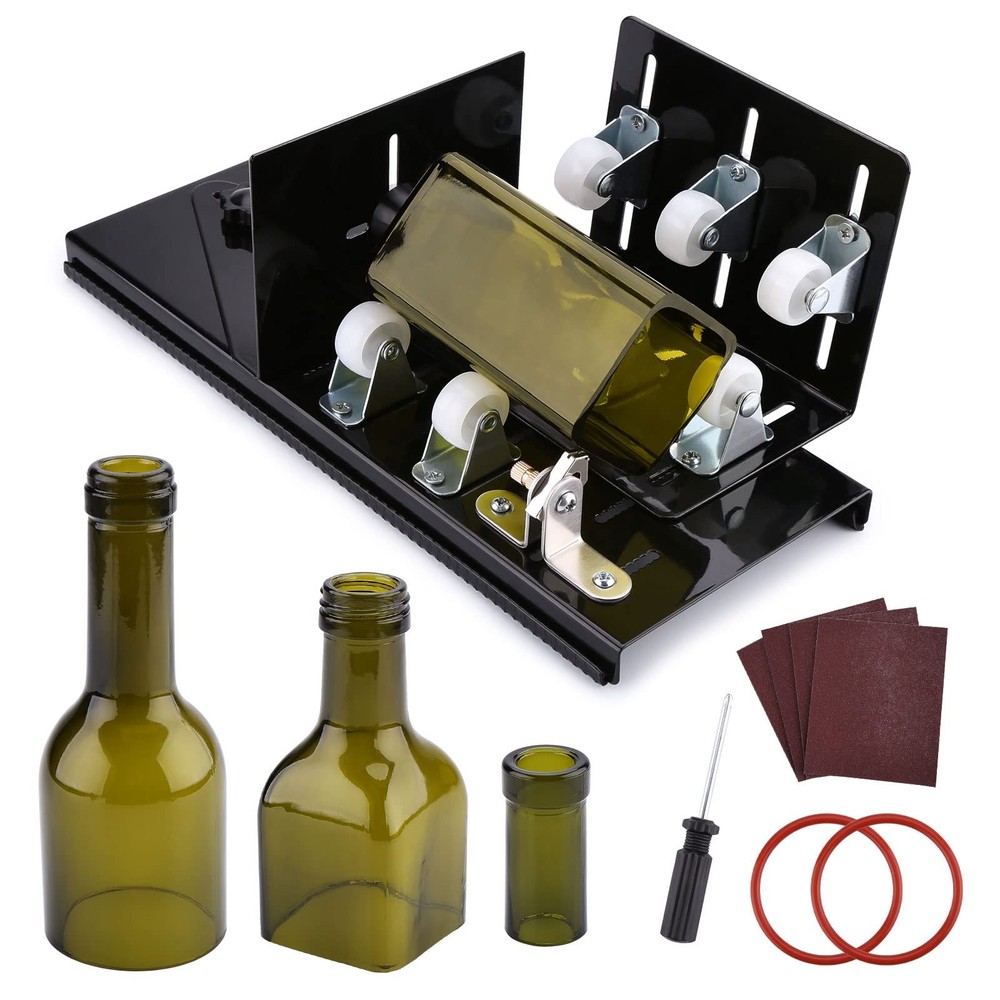 Glass Bottle Cutter, Fixm Cutter Upgraded Version, Round, Square...
