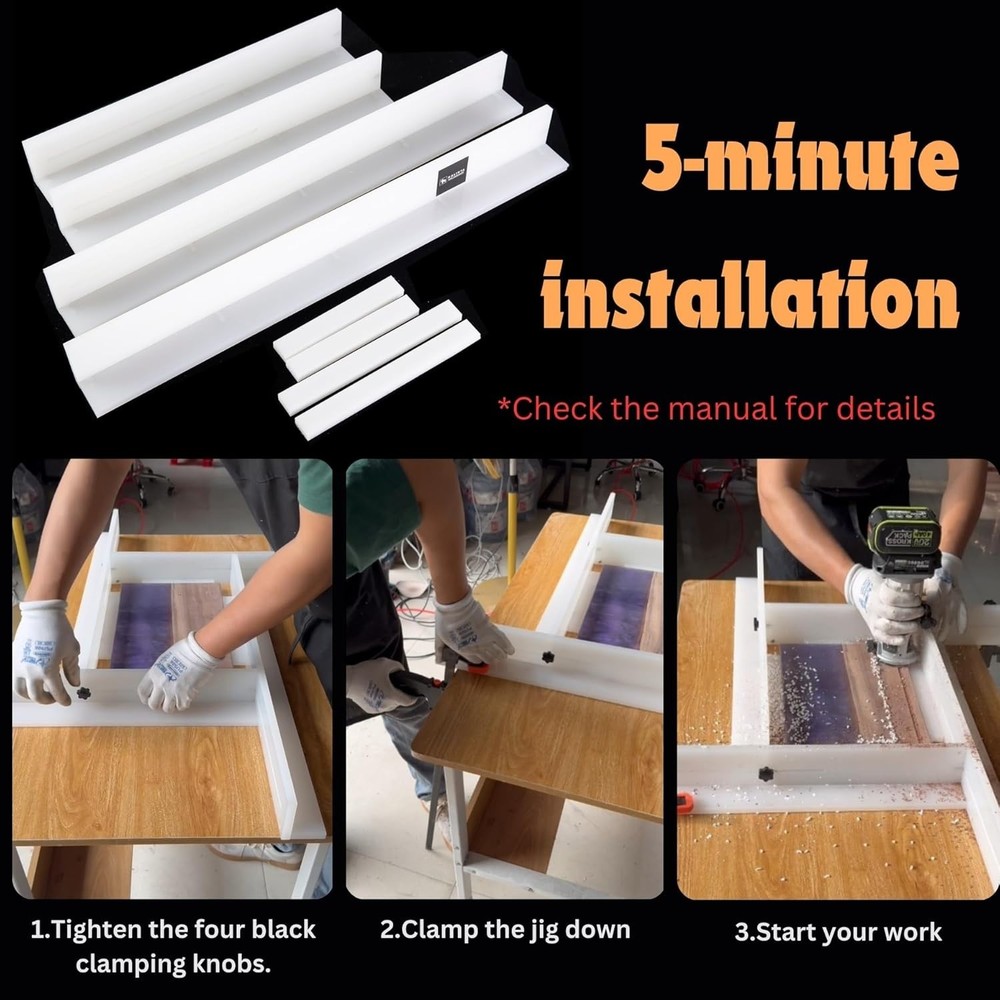 Juice Groove Router Jig Adjustable