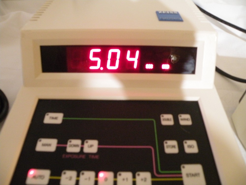 Carl Zeiss MC-80 Microscope Camera Exposure Controller w/ Camera, Cord & Cable