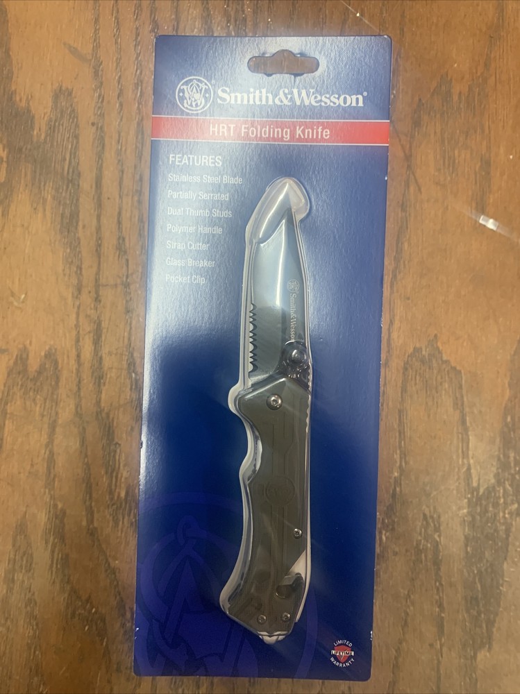 NEW! Smith & Wesson Drop Point Knife!