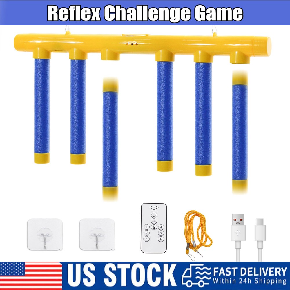 Reflex Challenge Game,Falling Sticks Game, New Hand Eye Coordination Training US