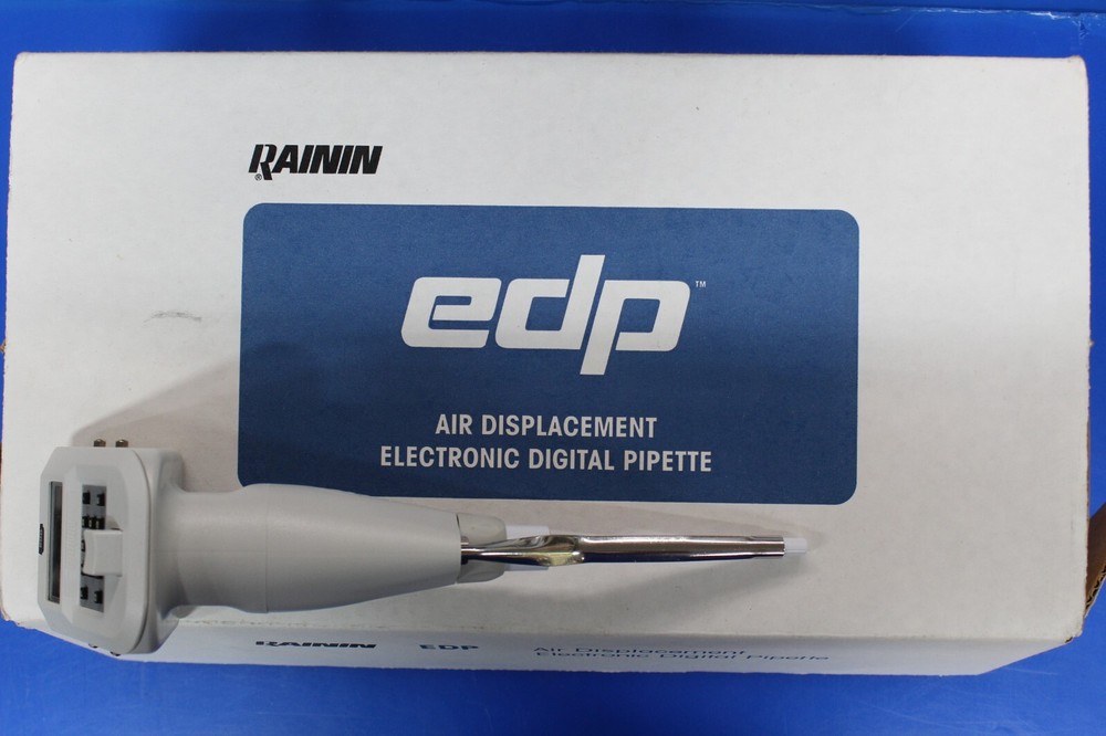 Rainin EDP Air Displacement Electronic Digital Pipette E1-200 ONLY New-Open Box