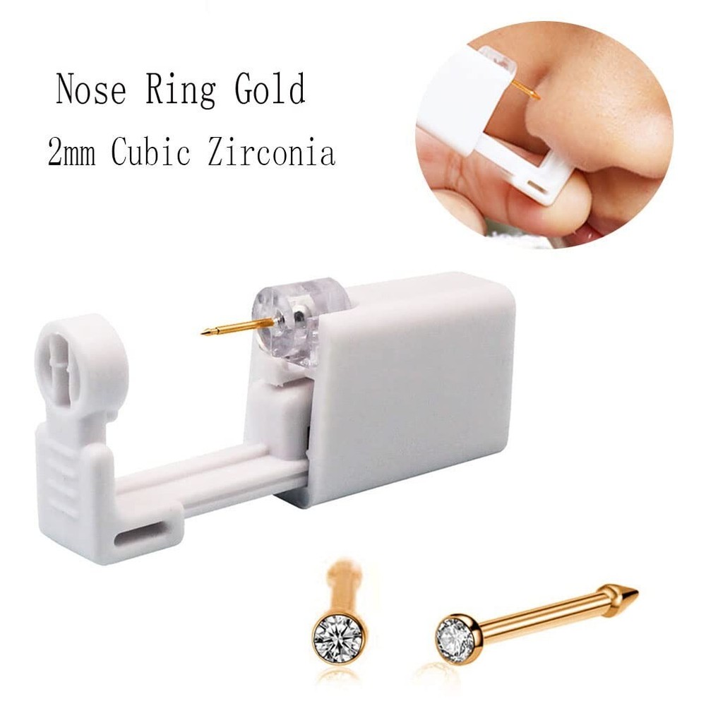 All-in-One Nose Piercing Kit - Personal and Professional Piercing Solution