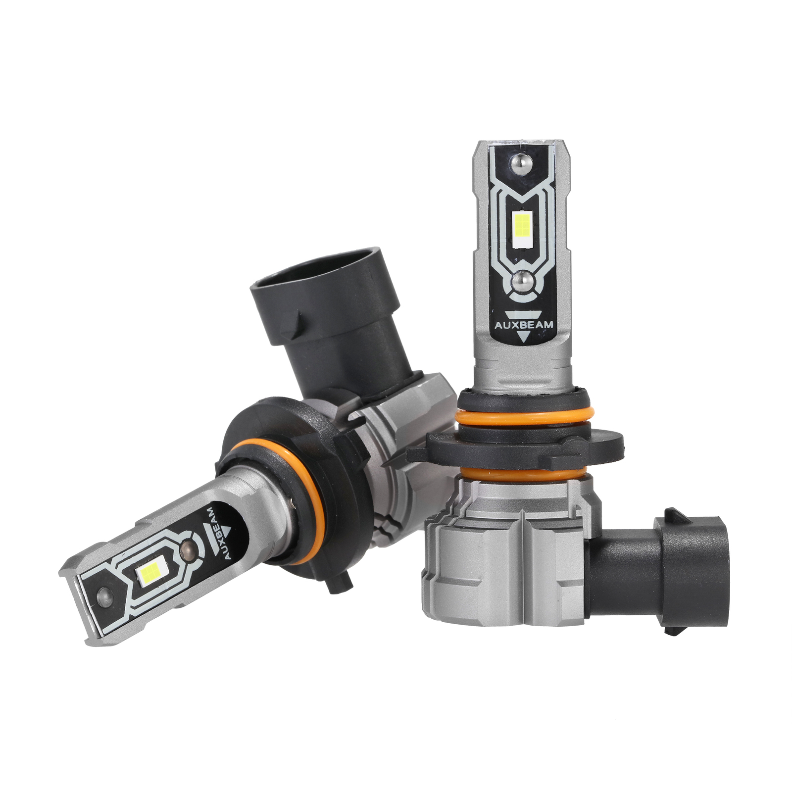 AUXBEAM H10 LED Fog Light Driving Bulbs 9145 9140 White 6000K Super Bright 120W