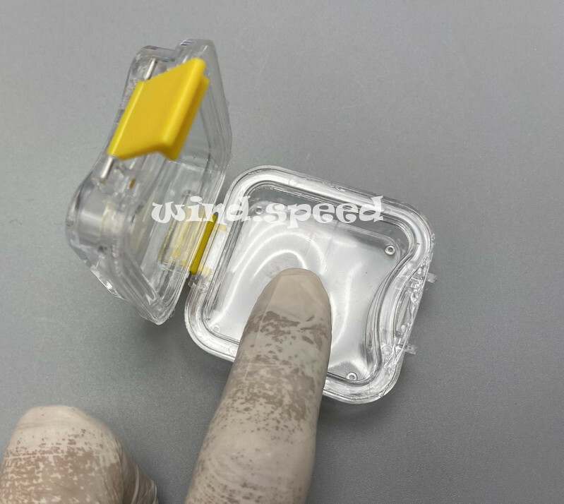 Denture False Inlay Teeth Membrane Case Box Fragile Hinged Display Jewelry Boxes