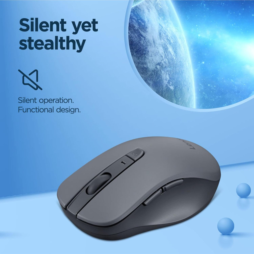 WL310 Bluetooth Silent Mouse, Ergonomic, Adjustable DPI, Silent Clicks, Bluetoot