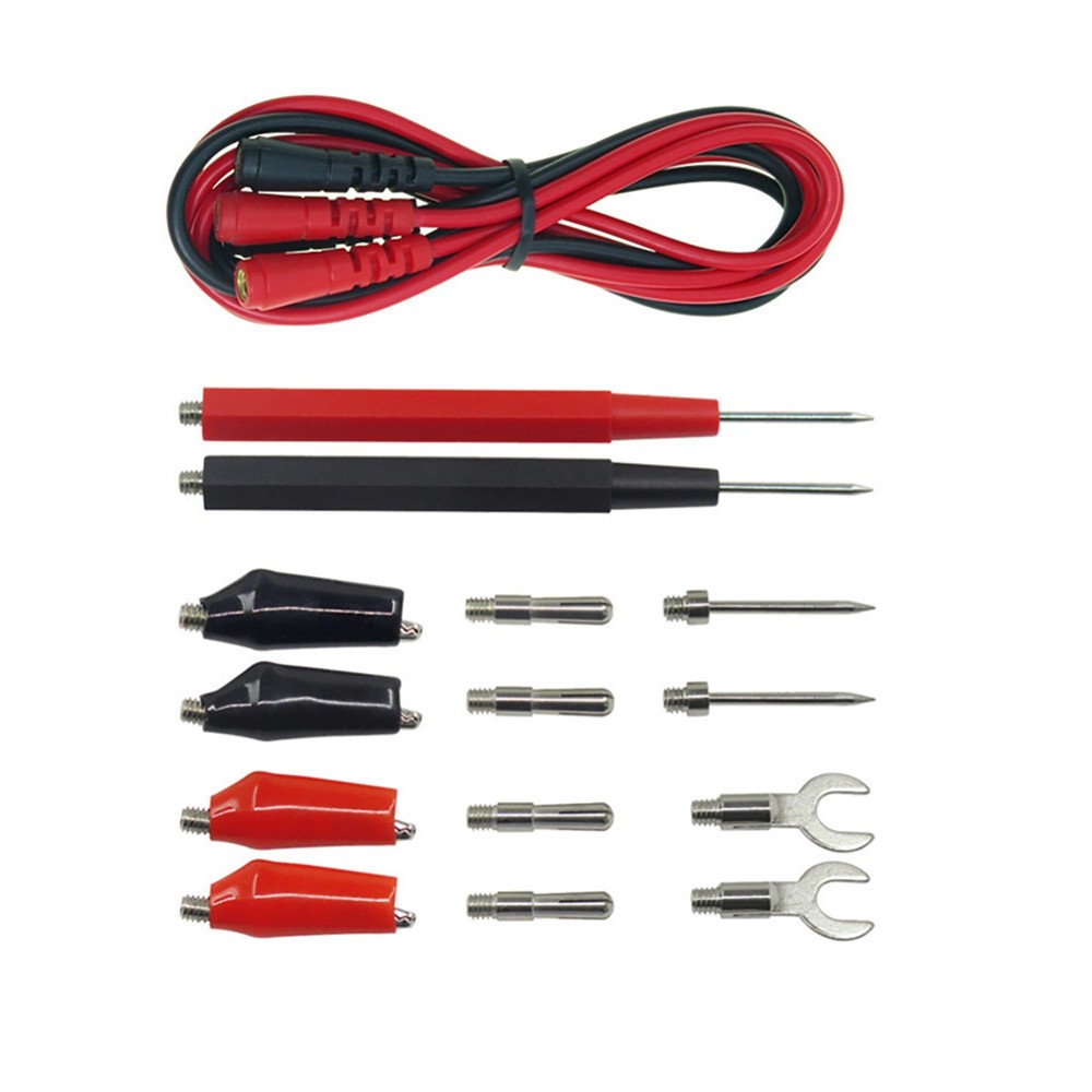 16Pcs 10A Multimeter Test Lead Cable Probes Accessories For Volt Meter