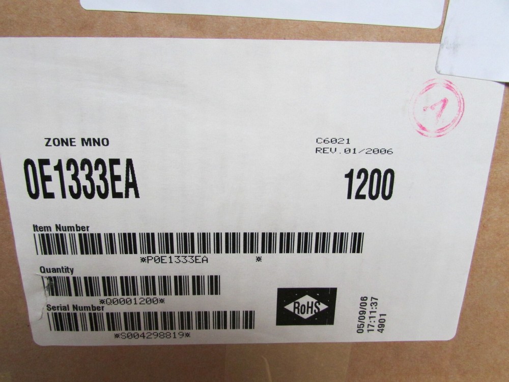 5 Cherry E13 15A Normally Open Snap Action Pushbutton Switch 125/250VAC E13-33EA