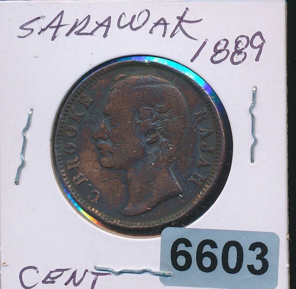 SARAWAK - 1889 - CENT - #6603