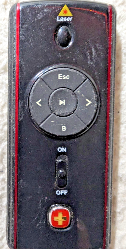 SwissGear Wireless Multimedia Mobile Presenter w: Laser Pointer USB Receiver