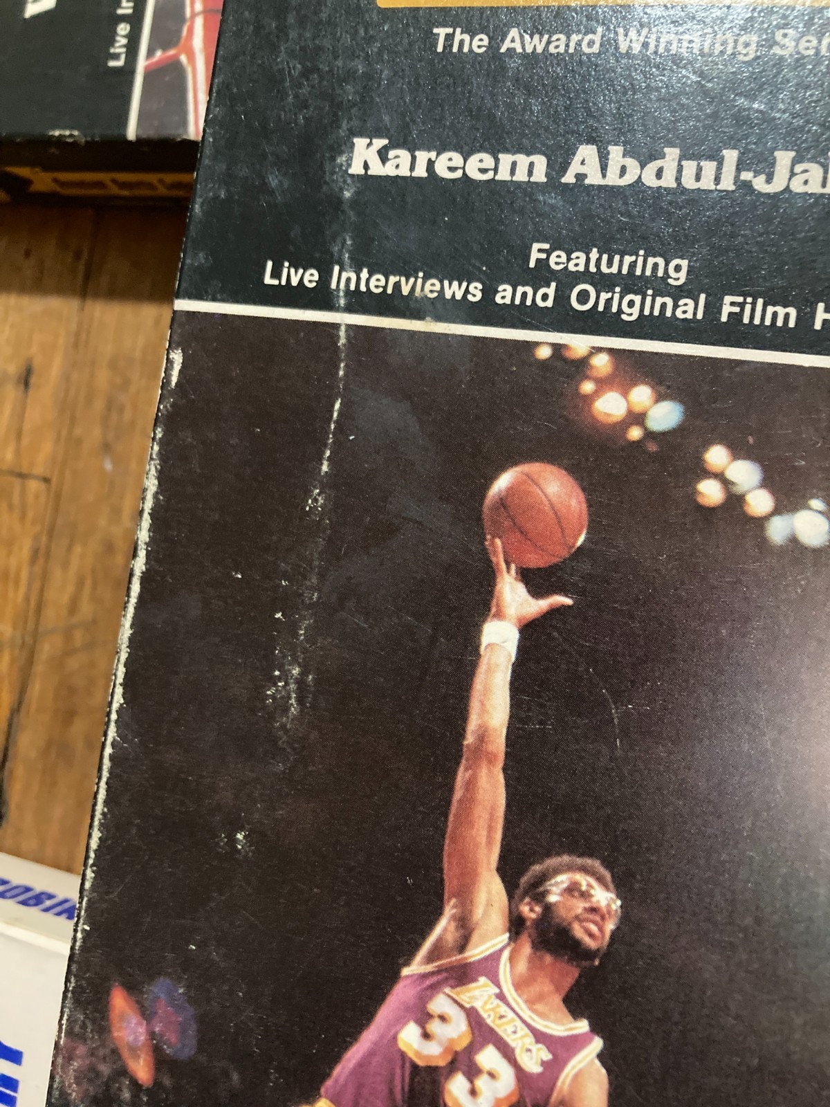 Greatest Sports Legends VHS lot of 7 Wilt Chamberlain NBA Basketball LA Lakers