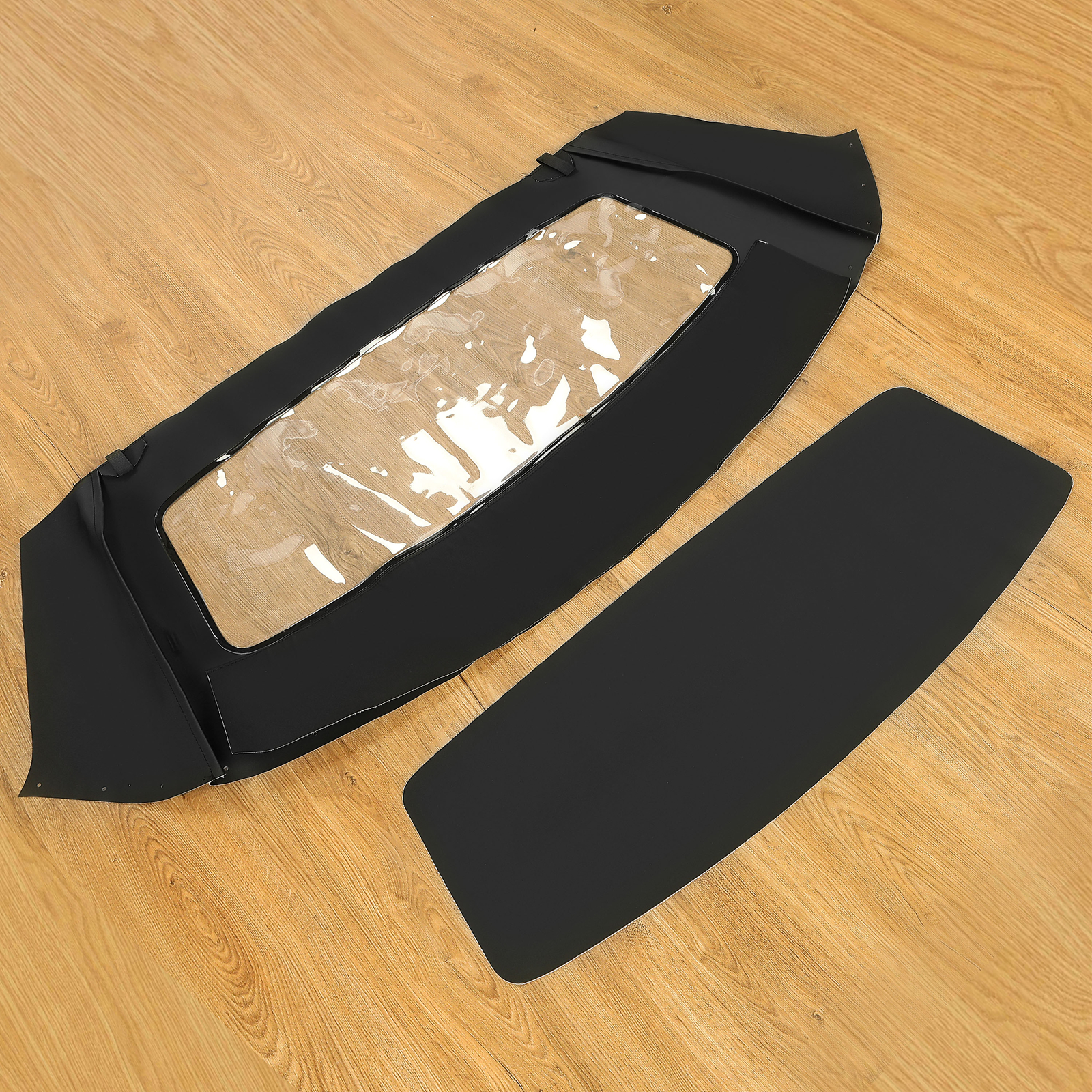 For Ford mustang Convertible FM3229SS 1994-04 Soft top W/window Black Sailcloth