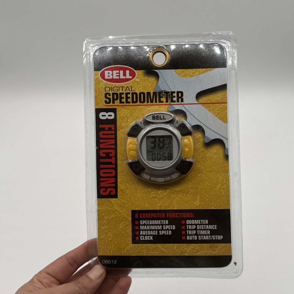 Bell 8 Computer Function Digital Speedometer For Bicycles 20" to 27" Sealed