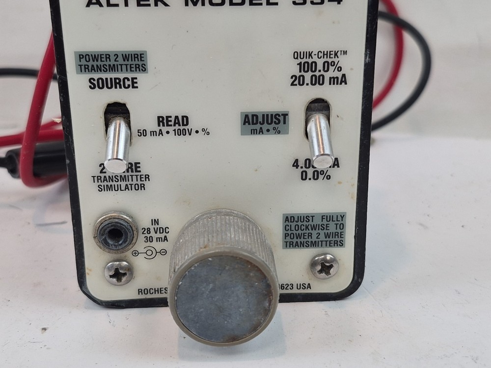 Altek Model 334 Loop Calibrator Tested Works