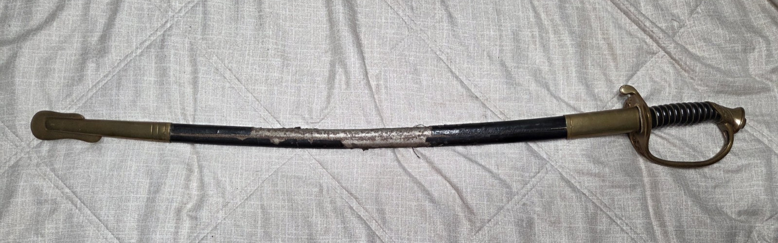 Hilborn Hamburger Solingen US Marines Officer Dress Sword Used