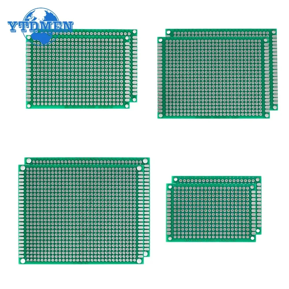 Double Side Universal PCB Prototype Board Printed Circuit Protoboard DIY Solder