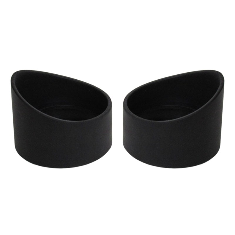 Microscope Rubber Eyepiece Cover Guards Soft Eyepiece Shield 33/36mm Diameter
