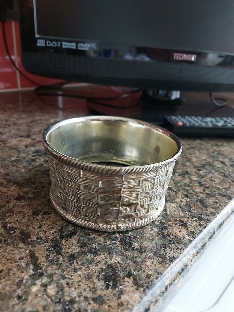 Silver Plated Wine Bottle Coaster