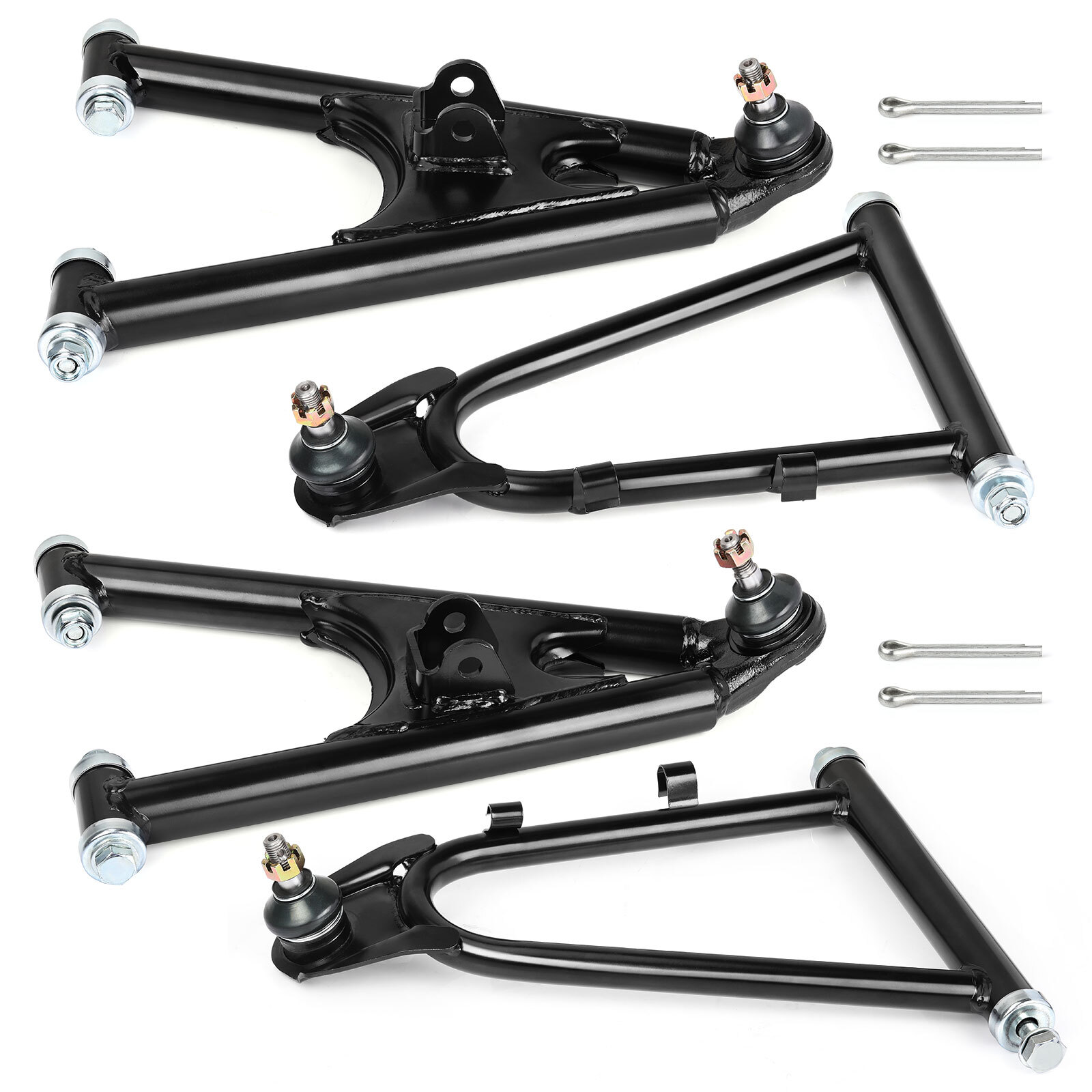 A-Arms Complete OEM Replica Set + Bolts + caps For Yamaha Banshee 350 1987-2006