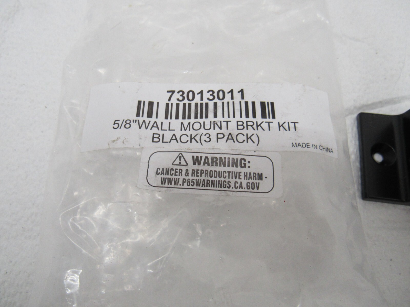 Barrette Outdoor Living 5/8" Metal Wall Mount Fence Brackets 3 Pack 73013011