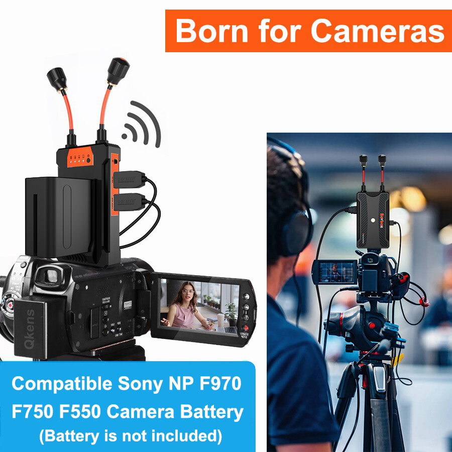 300m Wireless HDMI Extender Video Transmitter Receiver for Camera Live Streaming