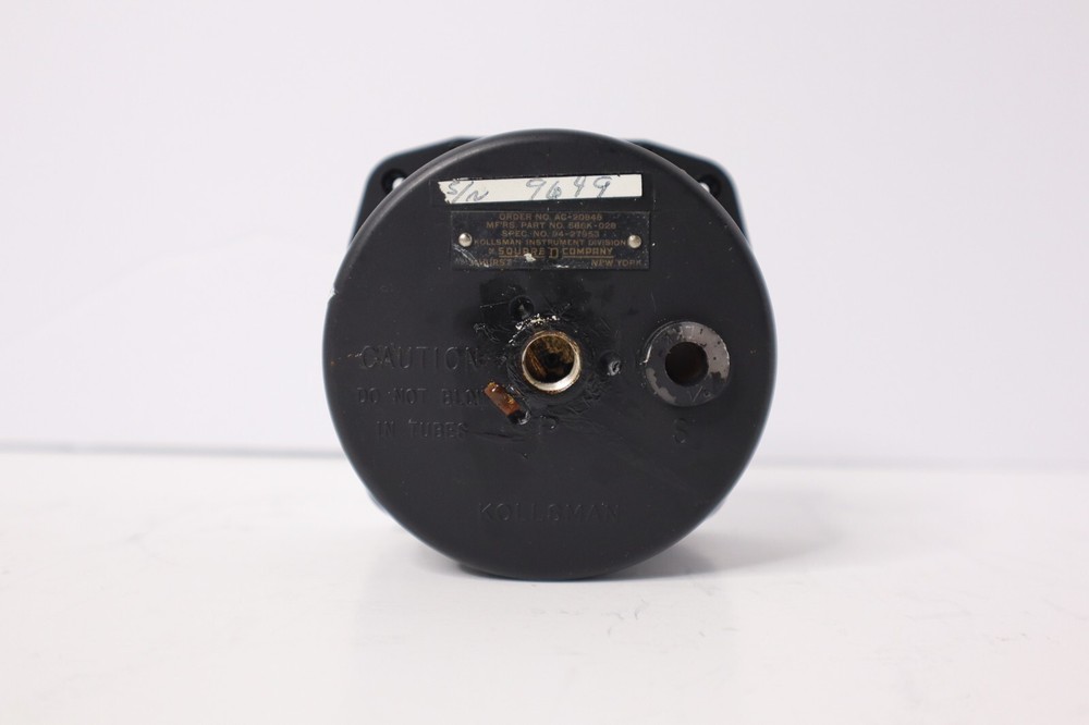 Kollsman 586K-028 Manifold Pressure Indicator