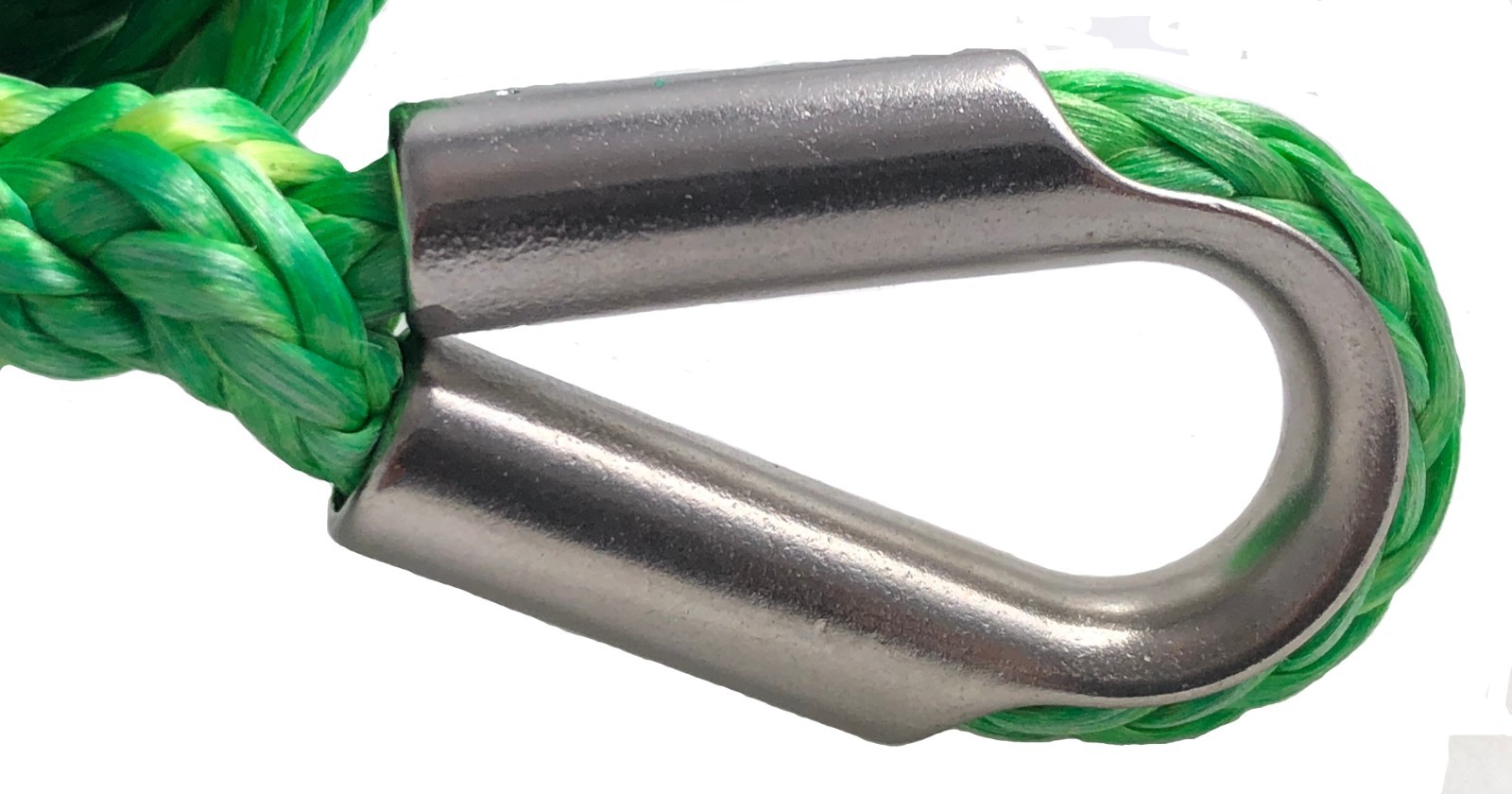 3/16" x 50' Synthetic Winch Rope Line Cable 5200 LB Capacity ATV UTV W/Sheath