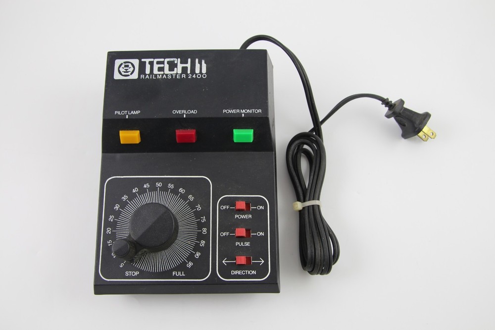 MRC Tech II Railmaster 2400 Model Train Controller Power Pack HO/N Scale