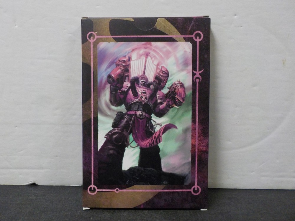 G114 Emperors Children Codex limited Edition Data Cards Warhammer 40k
