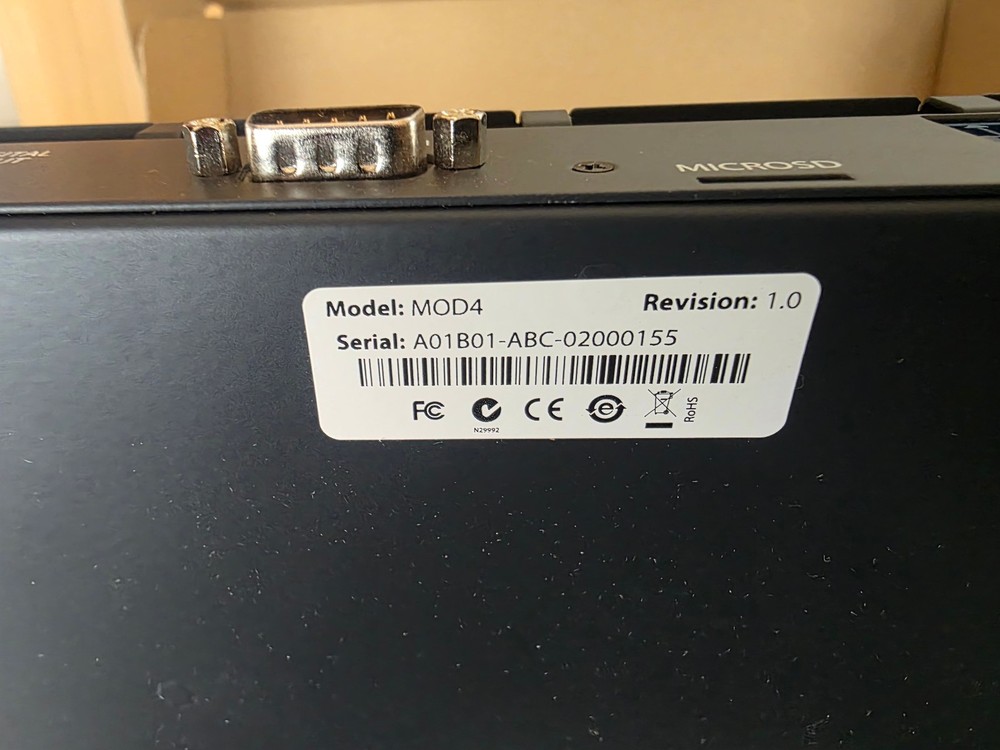 Command Fusion MOD4, Modular Controller Base, Bass 425-1000-400 (NOS)