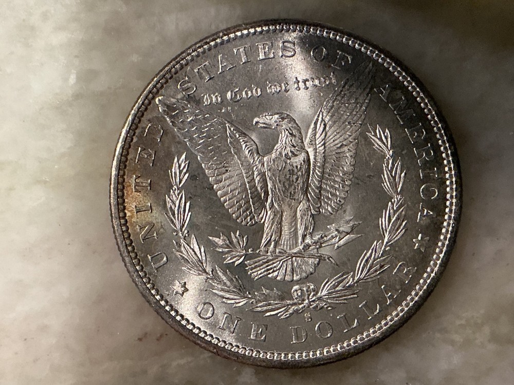 1880-S Silver Morgan Dollar BU