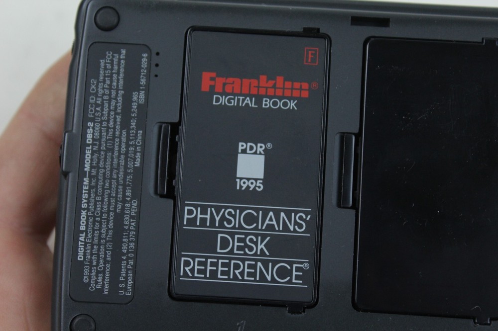 Franklin Digital Book System Model DBS-2 w/ physicians desk reference