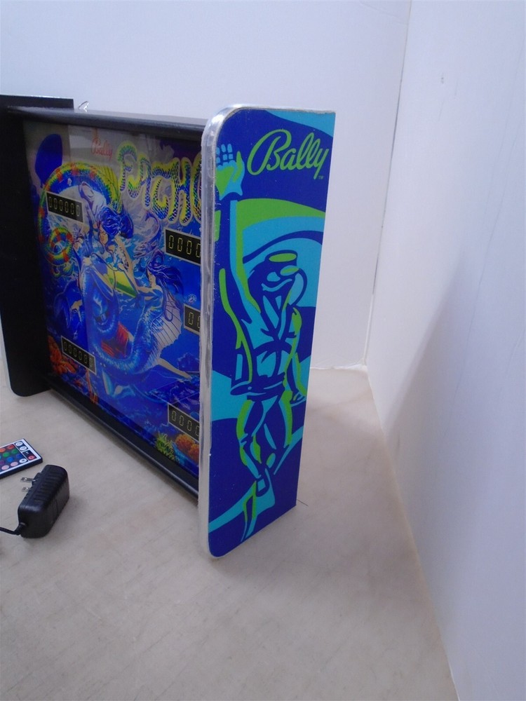 Bally Fathom Pinball Head LED Display light box